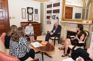 Senator Collins Meets with Maine Health Care Association